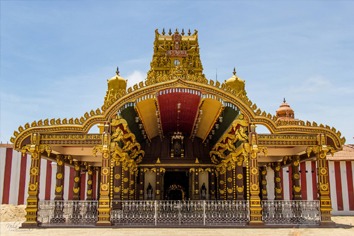 Nallur Kandaswamy Kovil, a prominent Hindu temple in Jaffna, Sri Lanka.